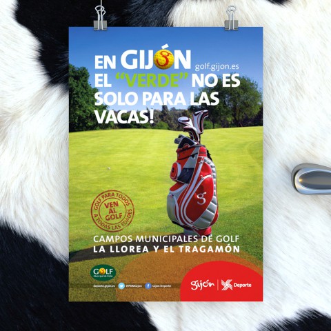 Campaña de los campos de golf municipales de Gijón