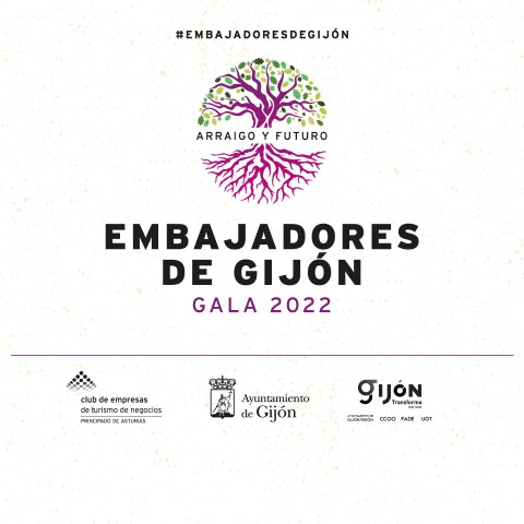 Diseño y producción de la Gala Embajadores de Gijón