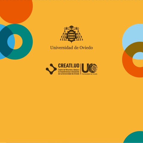 Diseño de fachadas, señalética y cartelería usando la nueva imagen de CREATI.UO.
