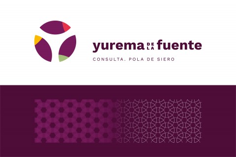 Logotipo y rediseño de la imagen gráfica de la consulta de psicología Yurema de la Fuente