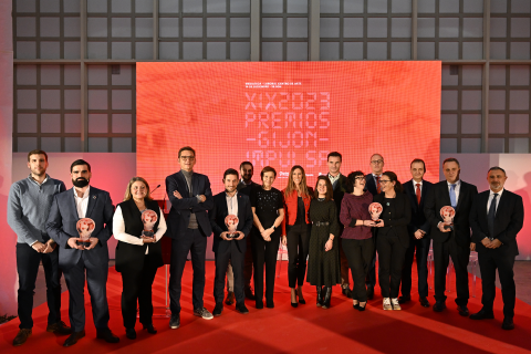 Diseño y producción de eventos para los premios Gijón Impulsa en la edición de 2023