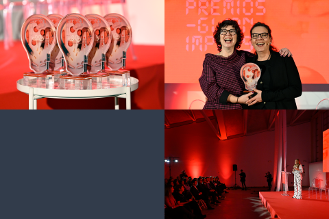 Diseño y producción de eventos para los premios Gijón Impulsa en la edición de 2023